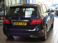 USED 2017 67 MERCEDES-BENZ B-CLASS 2.1 B 200 D AMG LINE PREMIUM 5d 134 BHP SAT NAV PART LEATHER INTERIOR