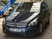 USED 2017 67 MERCEDES-BENZ B-CLASS 2.1 B 200 D AMG LINE PREMIUM 5d 134 BHP SAT NAV PART LEATHER INTERIOR