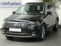 USED 2018 18 VOLKSWAGEN TIGUAN 2.0 SEL TDI BLUEMOTION TECHNOLOGY DSG 5d 148 BHP SAT NAV SUNROOF HEATED SEATS