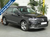 USED 2018 18 VOLKSWAGEN TIGUAN 2.0 SEL TDI BLUEMOTION TECHNOLOGY DSG 5d 148 BHP SAT NAV SUNROOF HEATED SEATS