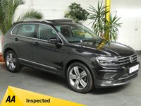 USED 2018 18 VOLKSWAGEN TIGUAN 2.0 SEL TDI BLUEMOTION TECHNOLOGY DSG 5d 148 BHP SAT NAV SUNROOF HEATED SEATS