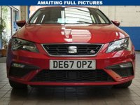 USED 2017 67 SEAT LEON 1.4 TSI FR TECHNOLOGY DSG 5d 148 BHP SAT NAV GENUINE LOW MILEAGE