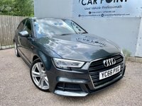USED 2016 66 AUDI A3 2.0 TDI S LINE 5d 148 BHP 