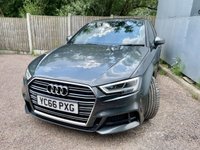USED 2016 66 AUDI A3 2.0 TDI S LINE 5d 148 BHP 