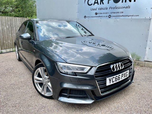 2016 66 Audi A3 2.0 TDI S LINE 5d 148 BHP