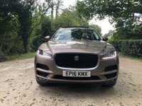 USED 2016 16 JAGUAR F-PACE 2.0 PORTFOLIO AWD 5d 178 BHP ZERO DEPOSIT FINANCE AVAILABLE