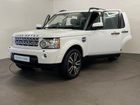 USED 2013 63 LAND ROVER DISCOVERY 4 3.0 SDV6 HSE LUXURY 5d 255 BHP Truily outstanding Dicovery 4 SDV6 HSE LUXURY 7 Seater, Spectacular Fuji white, full black ebony windsor premium leather, rear media package factory fitted 2 sceens, privacy glass, heated rear seats, free uk delivery 12 months mot "no advisories " New cam belt fitted for delivery, 2 keys,