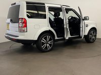 USED 2013 63 LAND ROVER DISCOVERY 4 3.0 SDV6 HSE LUXURY 5d 255 BHP Truily outstanding Dicovery 4 SDV6 HSE LUXURY 7 Seater, Spectacular Fuji white, full black ebony windsor premium leather, rear media package factory fitted 2 sceens, privacy glass, heated rear seats, free uk delivery 12 months mot "no advisories " New cam belt fitted for delivery, 2 keys,