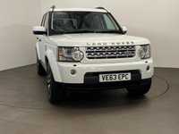 USED 2013 63 LAND ROVER DISCOVERY 4 3.0 SDV6 HSE LUXURY 5d 255 BHP Truily outstanding Dicovery 4 SDV6 HSE LUXURY 7 Seater, Spectacular Fuji white, full black ebony windsor premium leather, rear media package factory fitted 2 sceens, privacy glass, heated rear seats, free uk delivery 12 months mot "no advisories " New cam belt fitted for delivery, 2 keys,