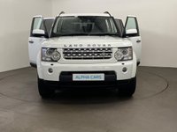 USED 2013 63 LAND ROVER DISCOVERY 4 3.0 SDV6 HSE LUXURY 5d 255 BHP Truily outstanding Dicovery 4 SDV6 HSE LUXURY 7 Seater, Spectacular Fuji white, full black ebony windsor premium leather, rear media package factory fitted 2 sceens, privacy glass, heated rear seats, free uk delivery 12 months mot "no advisories " New cam belt fitted for delivery, 2 keys,