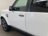 USED 2013 63 LAND ROVER DISCOVERY 4 3.0 SDV6 HSE LUXURY 5d 255 BHP Truily outstanding Dicovery 4 SDV6 HSE LUXURY 7 Seater, Spectacular Fuji white, full black ebony windsor premium leather, rear media package factory fitted 2 sceens, privacy glass, heated rear seats, free uk delivery 12 months mot "no advisories " New cam belt fitted for delivery, 2 keys,