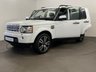 USED 2013 63 LAND ROVER DISCOVERY 4 3.0 SDV6 HSE LUXURY 5d 255 BHP Truily outstanding Dicovery 4 SDV6 HSE LUXURY 7 Seater, Spectacular Fuji white, full black ebony windsor premium leather, rear media package factory fitted 2 sceens, privacy glass, heated rear seats, free uk delivery 12 months mot "no advisories " New cam belt fitted for delivery, 2 keys,