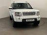 USED 2013 63 LAND ROVER DISCOVERY 4 3.0 SDV6 HSE LUXURY 5d 255 BHP Truily outstanding Dicovery 4 SDV6 HSE LUXURY 7 Seater, Spectacular Fuji white, full black ebony windsor premium leather, rear media package factory fitted 2 sceens, privacy glass, heated rear seats, free uk delivery 12 months mot "no advisories " New cam belt fitted for delivery, 2 keys,