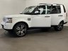 USED 2013 63 LAND ROVER DISCOVERY 4 3.0 SDV6 HSE LUXURY 5d 255 BHP Truily outstanding Dicovery 4 SDV6 HSE LUXURY 7 Seater, Spectacular Fuji white, full black ebony windsor premium leather, rear media package factory fitted 2 sceens, privacy glass, heated rear seats, free uk delivery 12 months mot "no advisories " New cam belt fitted for delivery, 2 keys,