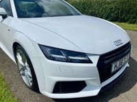 USED 2016 16 AUDI TT 2.0 TFSI S LINE 2d 227 BHP *12 MONTHS NATIONAL WARRANTY*
