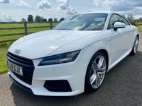 USED 2016 16 AUDI TT 2.0 TFSI S LINE 2d 227 BHP *12 MONTHS NATIONAL WARRANTY*