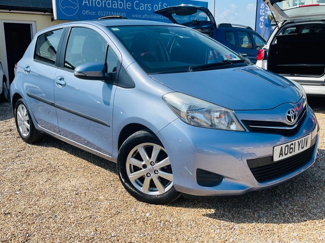 2012 61 Toyota Yaris 1.3 VVT-I TR 5d 98 BHP
