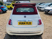 USED 2014 64 FIAT 500C 1.2 LOUNGE CONVERTIBLE Low Mileage FSH Convertible Fiat 500