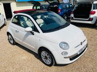USED 2014 64 FIAT 500C 1.2 LOUNGE CONVERTIBLE Low Mileage FSH Convertible Fiat 500