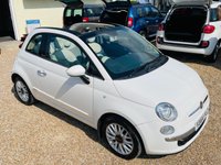 USED 2014 64 FIAT 500C 1.2 LOUNGE CONVERTIBLE Low Mileage FSH Convertible Fiat 500
