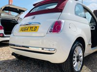 USED 2014 64 FIAT 500C 1.2 LOUNGE CONVERTIBLE Low Mileage FSH Convertible Fiat 500