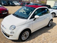 USED 2014 64 FIAT 500C 1.2 LOUNGE CONVERTIBLE Low Mileage FSH Convertible Fiat 500