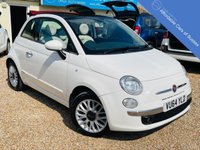 USED 2014 64 FIAT 500C 1.2 LOUNGE CONVERTIBLE Low Mileage FSH Convertible Fiat 500