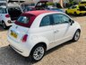 USED 2014 64 FIAT 500C 1.2 LOUNGE CONVERTIBLE Low Mileage FSH Convertible Fiat 500