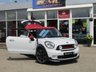 USED 2015 65 MINI PACEMAN 1.6 JOHN COOPER WORKS 3d 215 BHP Finished in LIGHT WHITE PEARL with BLACK HEATED LEATHER Trim. This rare and quirky 4x4 fun car is distinctive in appearance. Over &pound;4500 of Extras. Features include, Chilli Pack, Full Heated Leather, Sat Nav Cruise Control, Power folding MirrorsAir Con, Blue tooth, DAB and much more. Dealer serviced at 14000 miles, 20000 miles and at 25000 miles. This car will be serviced and will have 12 months MOT.