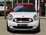 USED 2015 65 MINI PACEMAN 1.6 JOHN COOPER WORKS 3d 215 BHP Finished in LIGHT WHITE PEARL with BLACK HEATED LEATHER Trim. This rare and quirky 4x4 fun car is distinctive in appearance. Over &pound;4500 of Extras. Features include, Chilli Pack, Full Heated Leather, Sat Nav Cruise Control, Power folding MirrorsAir Con, Blue tooth, DAB and much more. Dealer serviced at 14000 miles, 20000 miles and at 25000 miles. This car will be serviced and will have 12 months MOT.