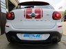 USED 2015 65 MINI PACEMAN 1.6 JOHN COOPER WORKS 3d 215 BHP Finished in LIGHT WHITE PEARL with BLACK HEATED LEATHER Trim. This rare and quirky 4x4 fun car is distinctive in appearance. Over &pound;4500 of Extras. Features include, Chilli Pack, Full Heated Leather, Sat Nav Cruise Control, Power folding MirrorsAir Con, Blue tooth, DAB and much more. Dealer serviced at 14000 miles, 20000 miles and at 25000 miles. This car will be serviced and will have 12 months MOT.