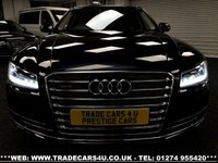 USED 2017 66 AUDI A8 ONE OFF AUDI A8 6.3 W12 LWB 8 SPEED TIPTRONIC QUATTRO LIMO FREE UK DELIVERY*VIDEO AVAILABLE* FINANCE ARRANGED* PART EX*HPI CLEAR