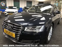 USED 2017 66 AUDI A8 ONE OFF AUDI A8 6.3 W12 LWB 8 SPEED TIPTRONIC QUATTRO LIMO FREE UK DELIVERY*VIDEO AVAILABLE* FINANCE ARRANGED* PART EX*HPI CLEAR