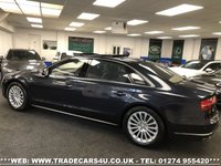 USED 2017 66 AUDI A8 ONE OFF AUDI A8 6.3 W12 LWB 8 SPEED TIPTRONIC QUATTRO LIMO FREE UK DELIVERY*VIDEO AVAILABLE* FINANCE ARRANGED* PART EX*HPI CLEAR