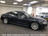 USED 2017 66 AUDI A8 ONE OFF AUDI A8 6.3 W12 LWB 8 SPEED TIPTRONIC QUATTRO LIMO FREE UK DELIVERY*VIDEO AVAILABLE* FINANCE ARRANGED* PART EX*HPI CLEAR