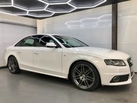 USED 2010 60 AUDI A4 2.0 TDI S LINE SPECIAL EDITION 4d 168 BHP DAB, Bluetooth, Park Sensors