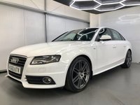 USED 2010 60 AUDI A4 2.0 TDI S LINE SPECIAL EDITION 4d 168 BHP DAB, Bluetooth, Park Sensors