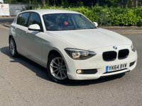 USED 2014 64 BMW 1 SERIES 1.6 116D EFFICIENTDYNAMICS 5d 114 BHP 