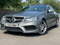 USED 2013 13 MERCEDES-BENZ E-CLASS 2.1 E220 CDI AMG SPORT 2d 170 BHP 