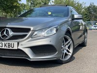 USED 2013 13 MERCEDES-BENZ E-CLASS 2.1 E220 CDI AMG SPORT 2d 170 BHP 