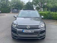 USED 2013 63 VOLKSWAGEN TOUAREG 3.0 V6 R-LINE TDI BLUEMOTION TECHNOLOGY 5d 242 BHP 