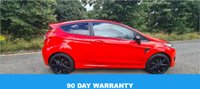 USED 2015 64 FORD FIESTA 1.0 ZETEC S RED EDITION 3d 139 BHP 90 DAY NATIONWIDE WARRANTY