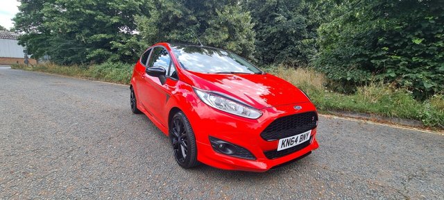 2015 64 Ford Fiesta 1.0 ZETEC S RED EDITION 3d 139 BHP