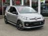 USED 2019 19 VOLKSWAGEN UP 1.0 UP GTI 3d 114 BHP Finished TUNGSTEN SILVER MET with contrasting Grey RETRO Cloth trim. The Volkswagen Up is one of the best city cars on sale at the moment. Ideal small family car which is efficient, fun and surprisingly spacious. Great features as standard, including Rear Park Sensors, Cruise Control, Heated Seats, 17" alloys, DAB Radio, B/Tooth, Air Con, 2 Keys and very low mileage. Dealer Serviced at 7925 miles.