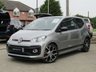 USED 2019 19 VOLKSWAGEN UP 1.0 UP GTI 3d 114 BHP Finished TUNGSTEN SILVER MET with contrasting Grey RETRO Cloth trim. The Volkswagen Up is one of the best city cars on sale at the moment. Ideal small family car which is efficient, fun and surprisingly spacious. Great features as standard, including Rear Park Sensors, Cruise Control, Heated Seats, 17" alloys, DAB Radio, B/Tooth, Air Con, 2 Keys and very low mileage. Dealer Serviced at 7925 miles.