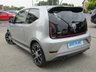 USED 2019 19 VOLKSWAGEN UP 1.0 UP GTI 3d 114 BHP Finished TUNGSTEN SILVER MET with contrasting Grey RETRO Cloth trim. The Volkswagen Up is one of the best city cars on sale at the moment. Ideal small family car which is efficient, fun and surprisingly spacious. Great features as standard, including Rear Park Sensors, Cruise Control, Heated Seats, 17" alloys, DAB Radio, B/Tooth, Air Con, 2 Keys and very low mileage. Dealer Serviced at 7925 miles.