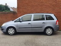 USED 2008 08 VAUXHALL ZAFIRA 1.6 LIFE 16V 5d 105 BHP 