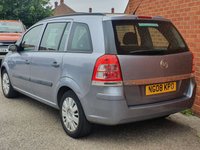 USED 2008 08 VAUXHALL ZAFIRA 1.6 LIFE 16V 5d 105 BHP 