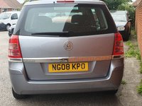 USED 2008 08 VAUXHALL ZAFIRA 1.6 LIFE 16V 5d 105 BHP 