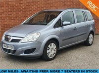 USED 2008 08 VAUXHALL ZAFIRA 1.6 LIFE 16V 5d 105 BHP 